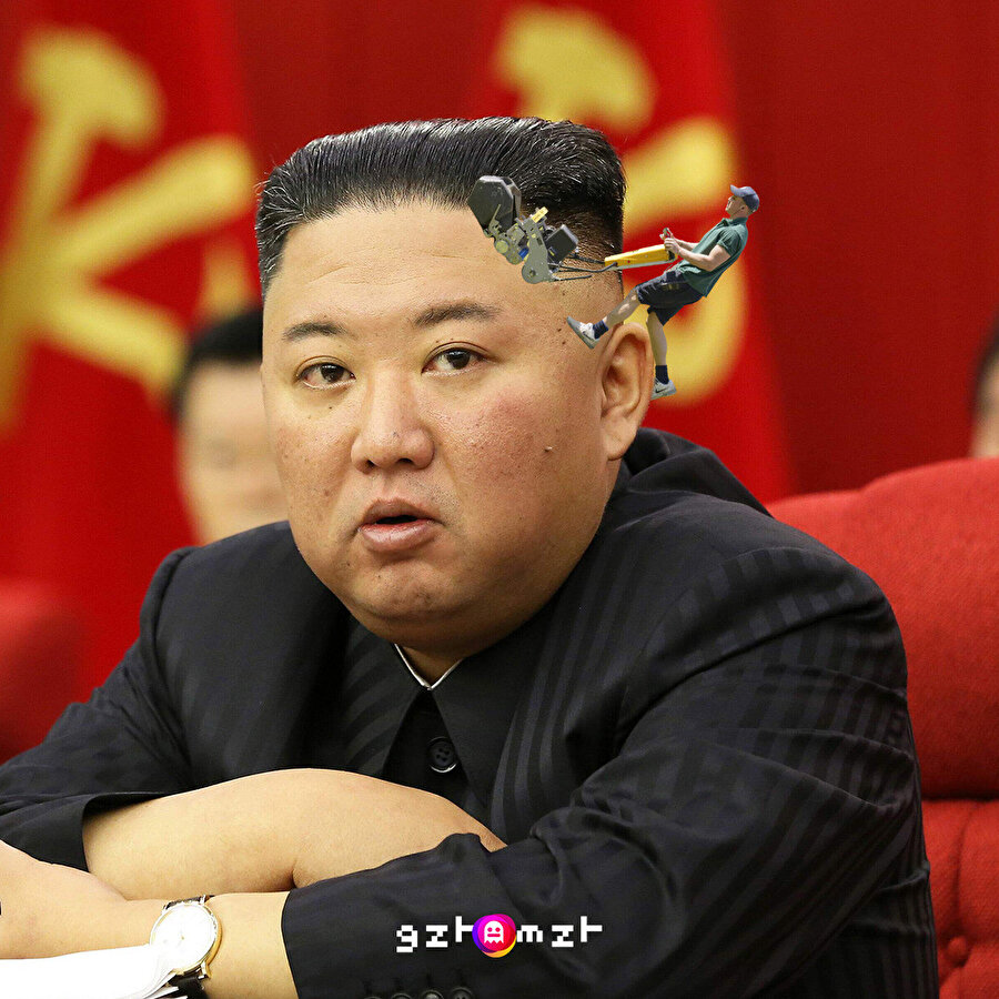 Kim Jong-Un tıraşı