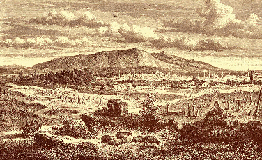 » Mühimmat ambarı Sofya İmaret Camii:nÜstte F. Kanitz’e ait bir çizimini (1882) gördüğünüz Sofya’da bulunan İmaret Camii 1821 yılında mühimmat ambarı olarak kullanılıyordu. 6 Ağustos 1821 tarihli bir mektupta da Yanya Seraskeri Hurşid Ahmed Paşa’ya burada tutulan 4.925 tane humbara, top ve obüs güllesinin sevk edildiği bildirilmektedir.