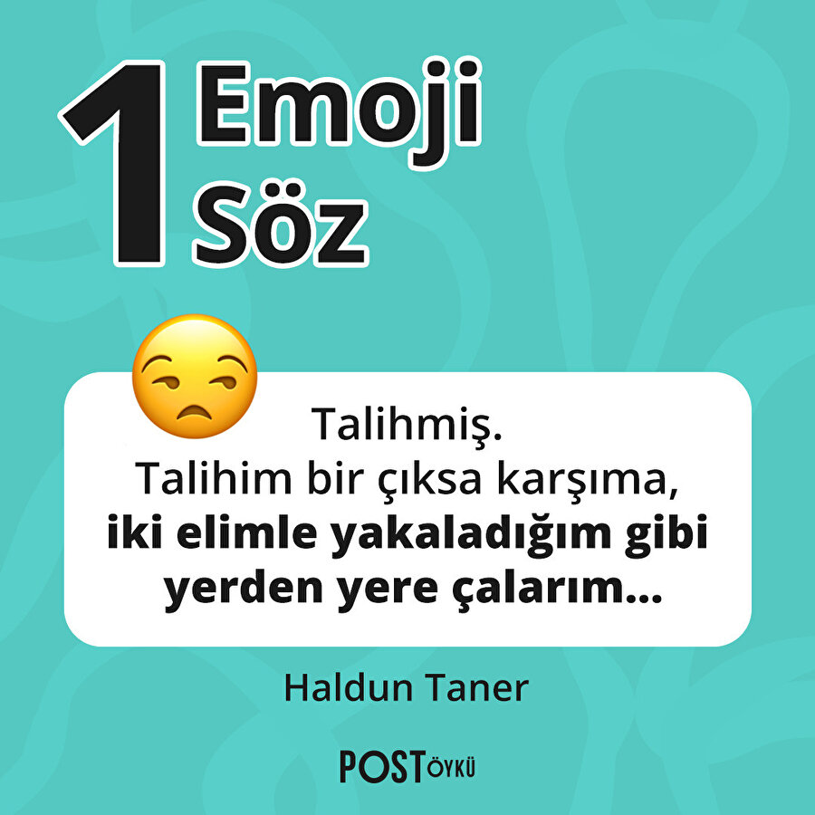 1 Emoji 1 Söz