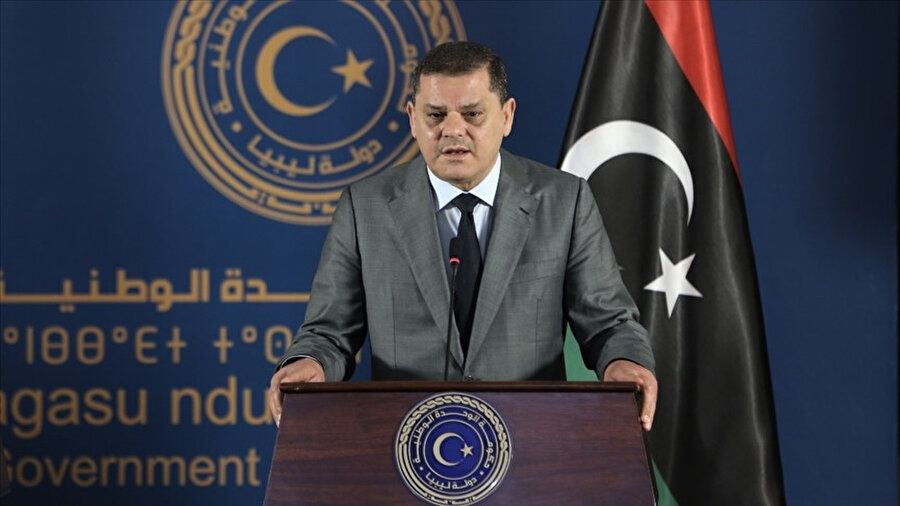 Libya Başbakanı Abdulhamid Dibeybe.