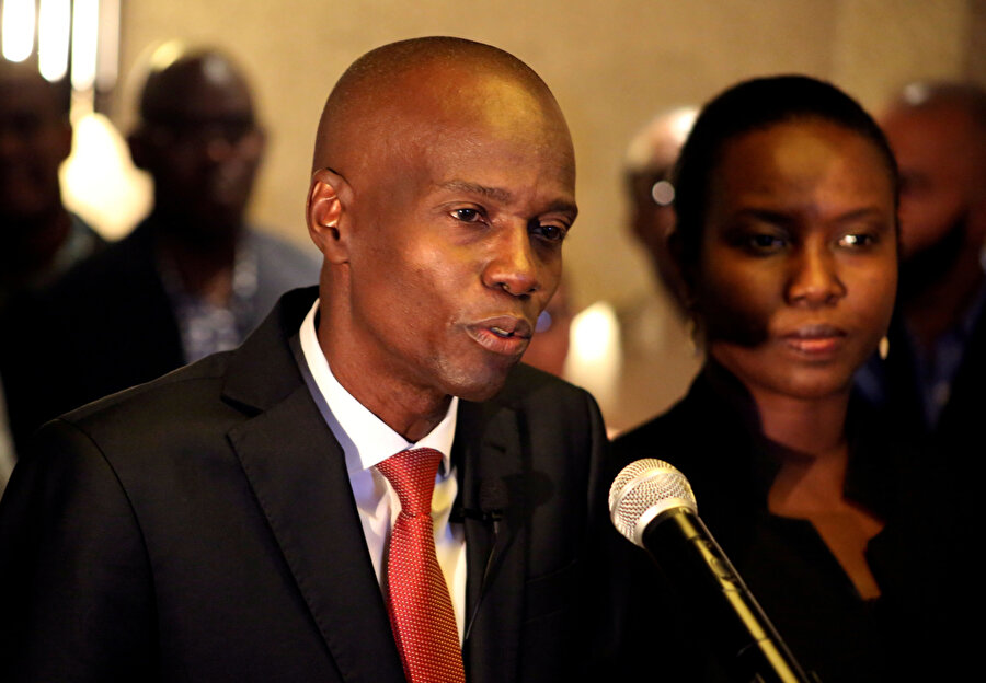 Haiti Devlet Başkanı Jovenel Moise ve eşi - Arşiv