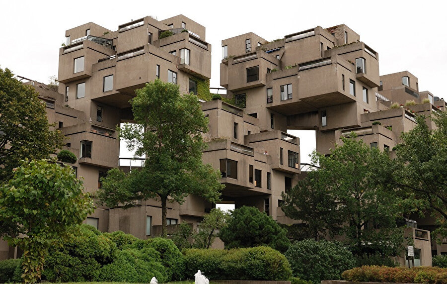 Habitat 67, Montreal, Kanada.