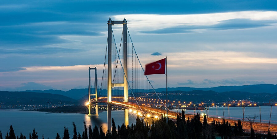 Osman Gazi Köprüsü.