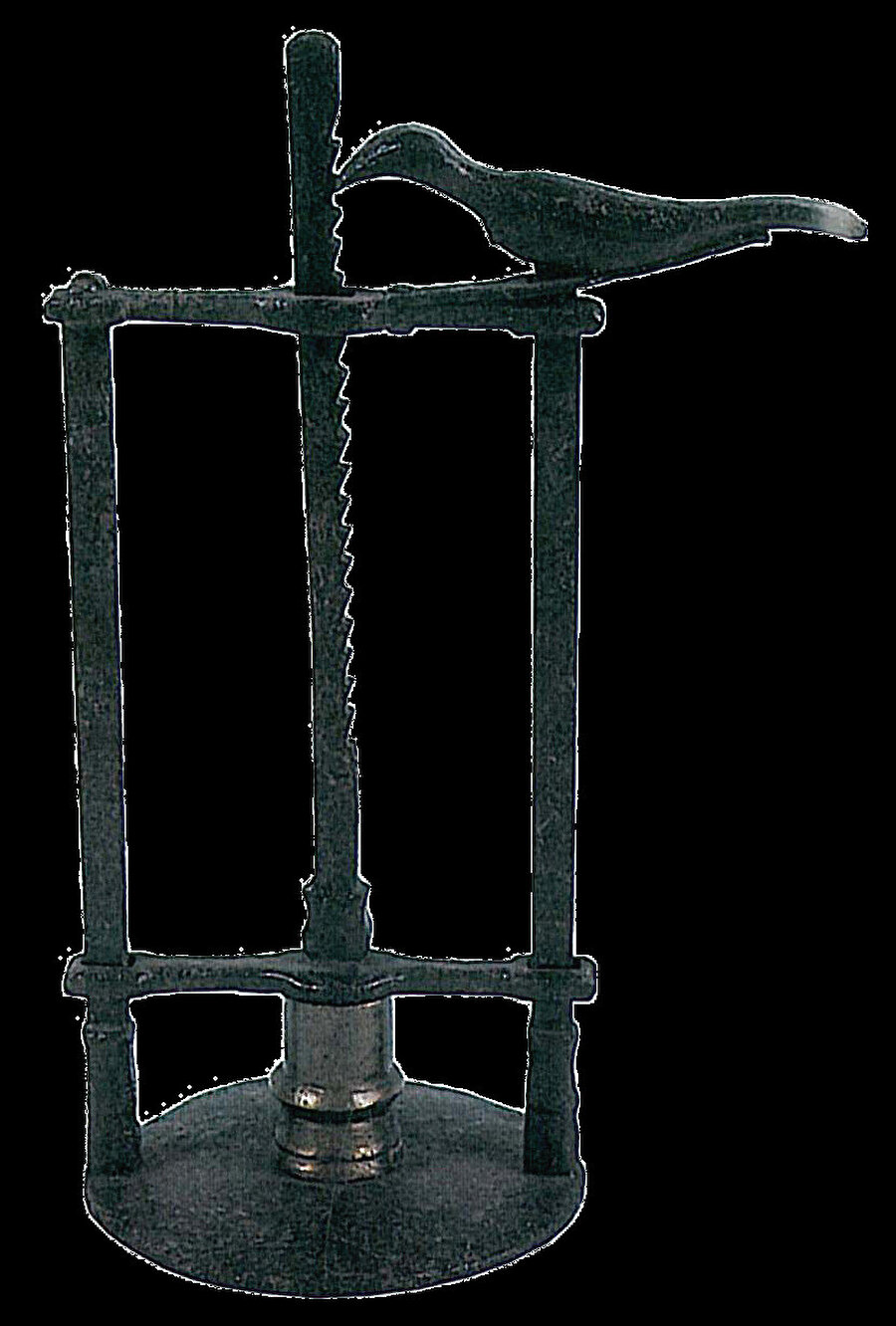 » Basınçölçerlerin en zarifi 17. yüzyıla ait barut basıncını ölçen bu aletini görünce, bir ölçüm aracı ancak bu kadar zarif olur diye düşünmeden edemiyor insan.