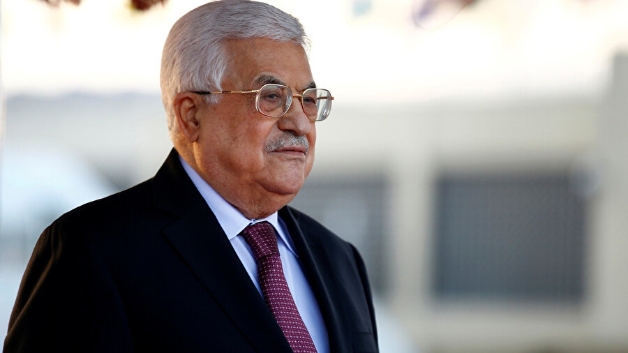 Filistin Devlet Başkanı Mahmud Abbas.