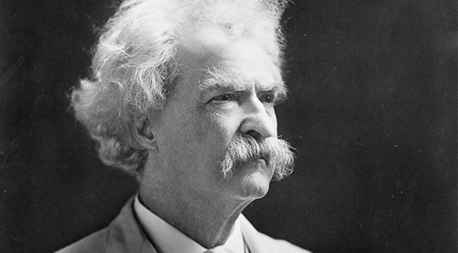 Ünlü yazar Mark Twain-Arşiv