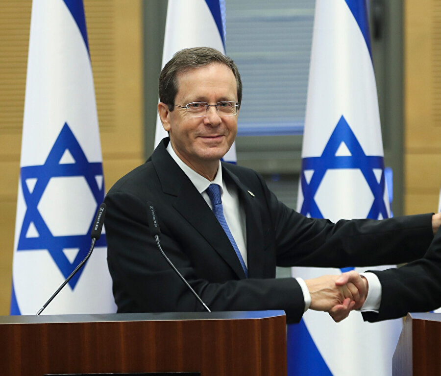İsrail'in yeni cumhurbaşkanı Isaac Herzog, 7 Temmuz'da göreve başlamıştı.