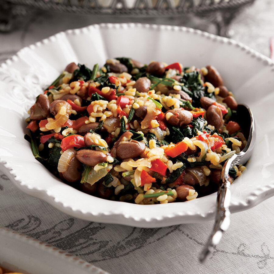 Ispanaklı Barbunya tarifi