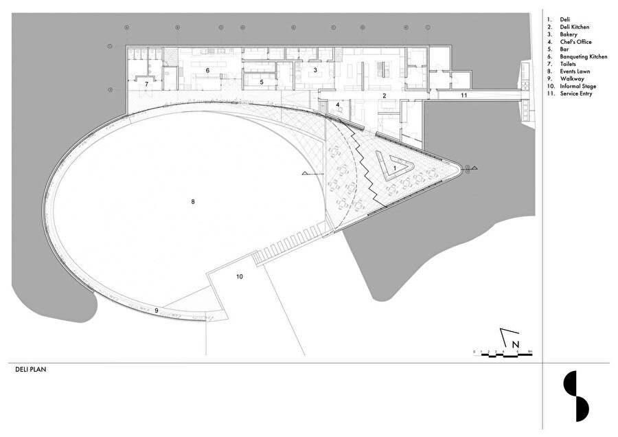 Garden Kafe plan.