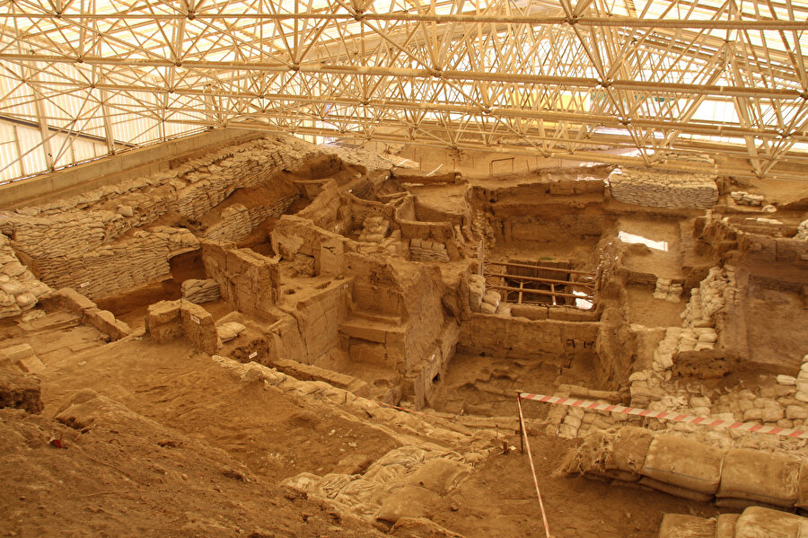 Çatalhöyük'te ikinci bir mahalle ortaya çıkarıldı