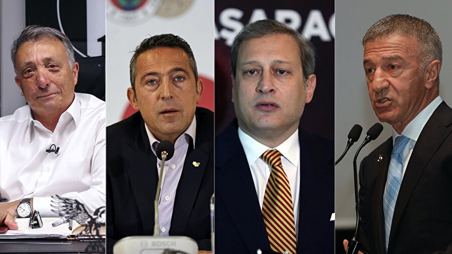 4 büyük kulübün başkanı, canlı yayında TFF ve Kulüpler Birliği arasındaki anlaşmazlıklarla ilgili açıklama yaptı.