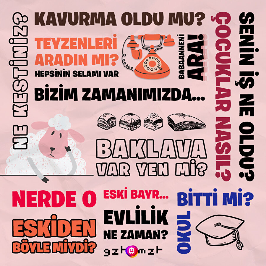 Bayram ziyaretlerinde kafamızın içi 🥴