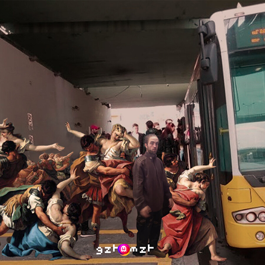 Zincirlikuyu metrobüs durağı anlık