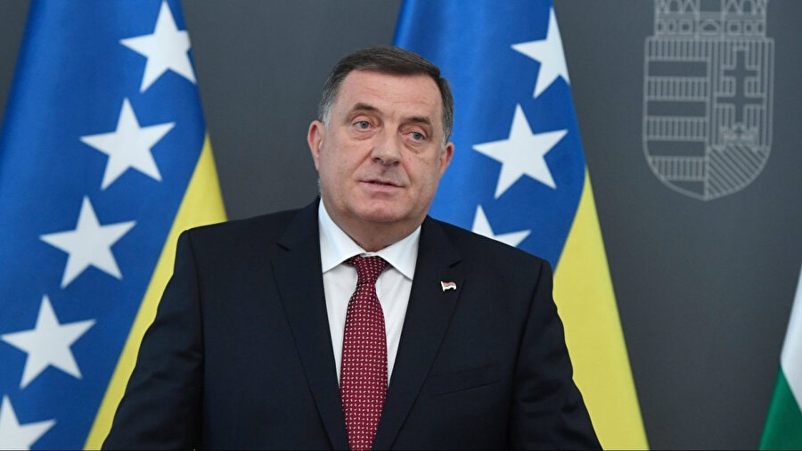 Bosna Hersek Devlet Başkanlığı Konseyi'nin Sırp üyesi Milorad Dodik.