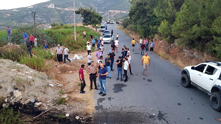 Cikcilli Mahallesi'nde orman yangını büyümeden önlendi