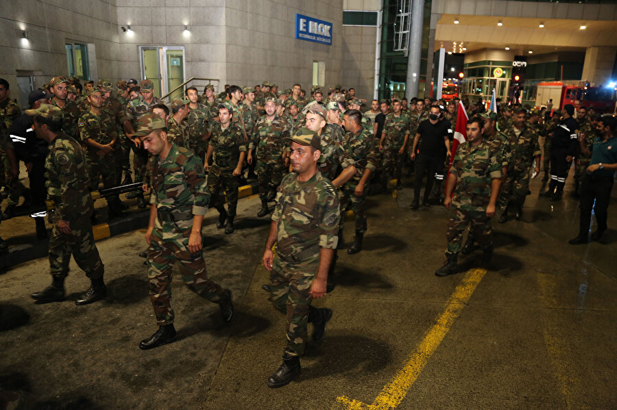 Türkiye'ye orman yangınlarıyla mücadele için Azerbaycan'dan destek