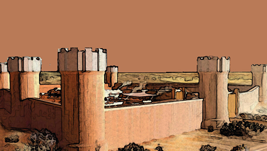 Âd kavmi uğultulu, azgın bir kasırga ile helâk edilir. Felâket, yedi gece, sekiz gün devam eder.