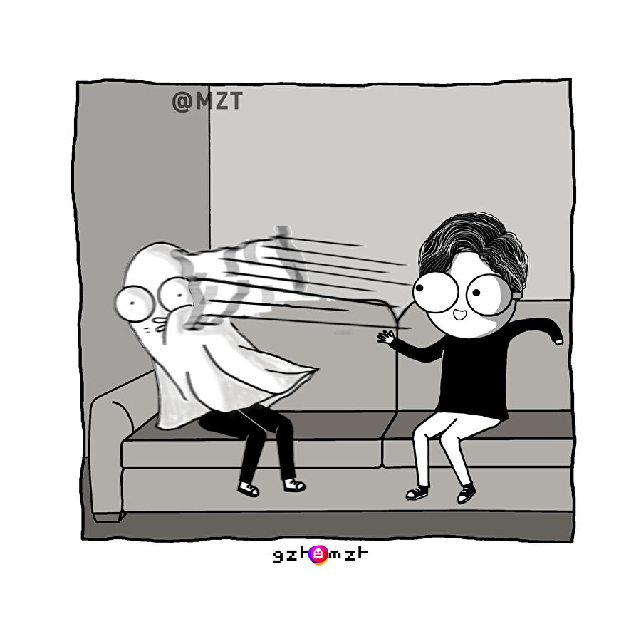 MZT'nin comics hayaleti online