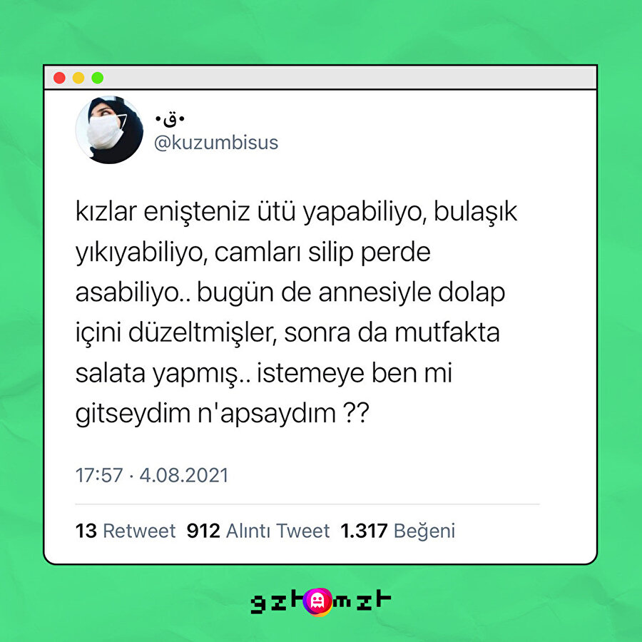 Nasıl ya ellerini de yıkayabiliyor mu?
