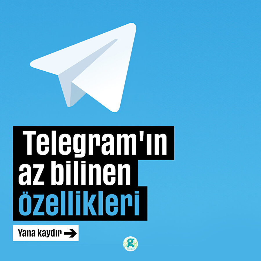 Telegram'ın az bilinen özellikleri