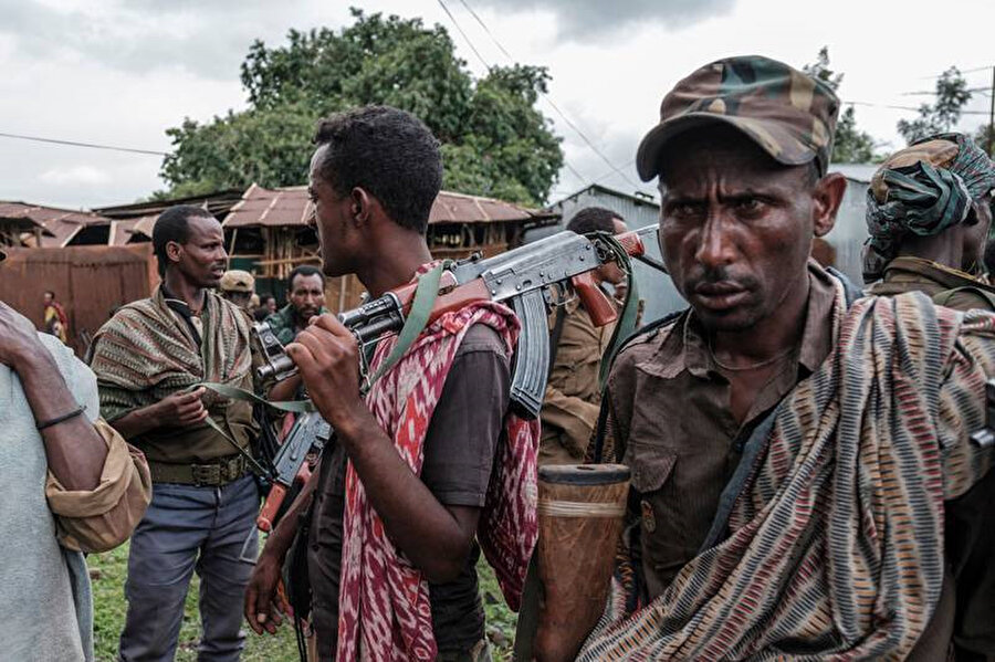 Amhara silahlı birlikleri. 