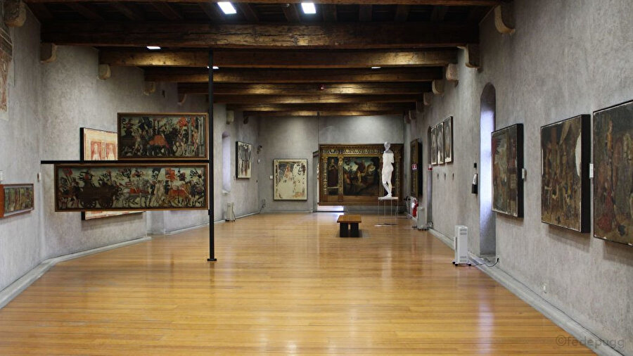 Carlo Scarpa’nın, Museo Civico di Castelvecchio'nun yenilenmesi çalışması.