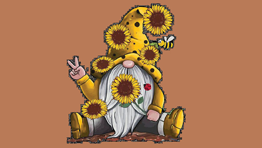 Ayçiçeklerini Yaratıcının büyütmesini sabırla beklediler, bu arada onlara düşen görevi de ihmal etmediler.