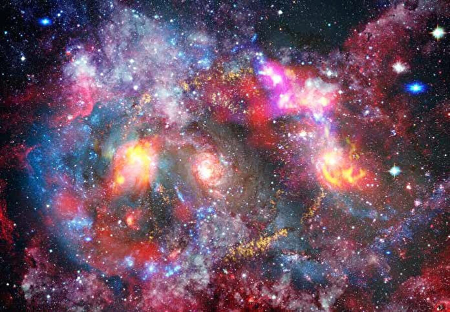 Kainattaki madde; Güneş, gezegenler, yıldızlar, galaksiler, astroidler ve meteorlardan meydana gelen hacimli ve kütleli gök cisimlerinin tamamıdır. 