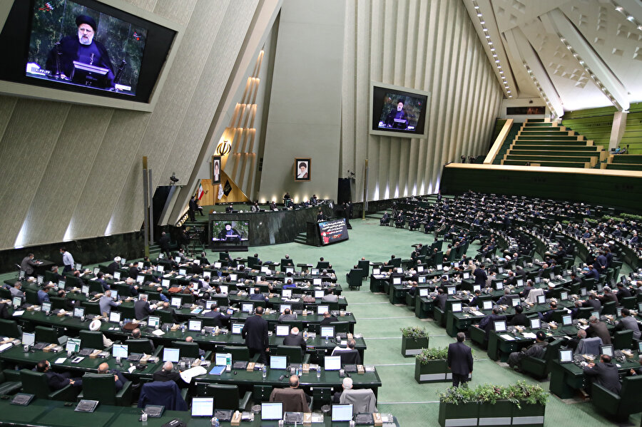 Tahran'daki İran İslami Şura Meclisi.