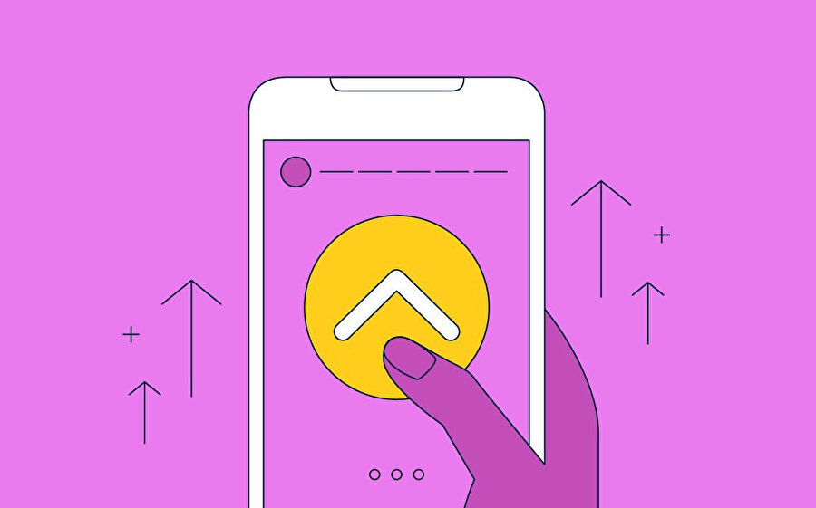 Instagram Yukarı Kaydır