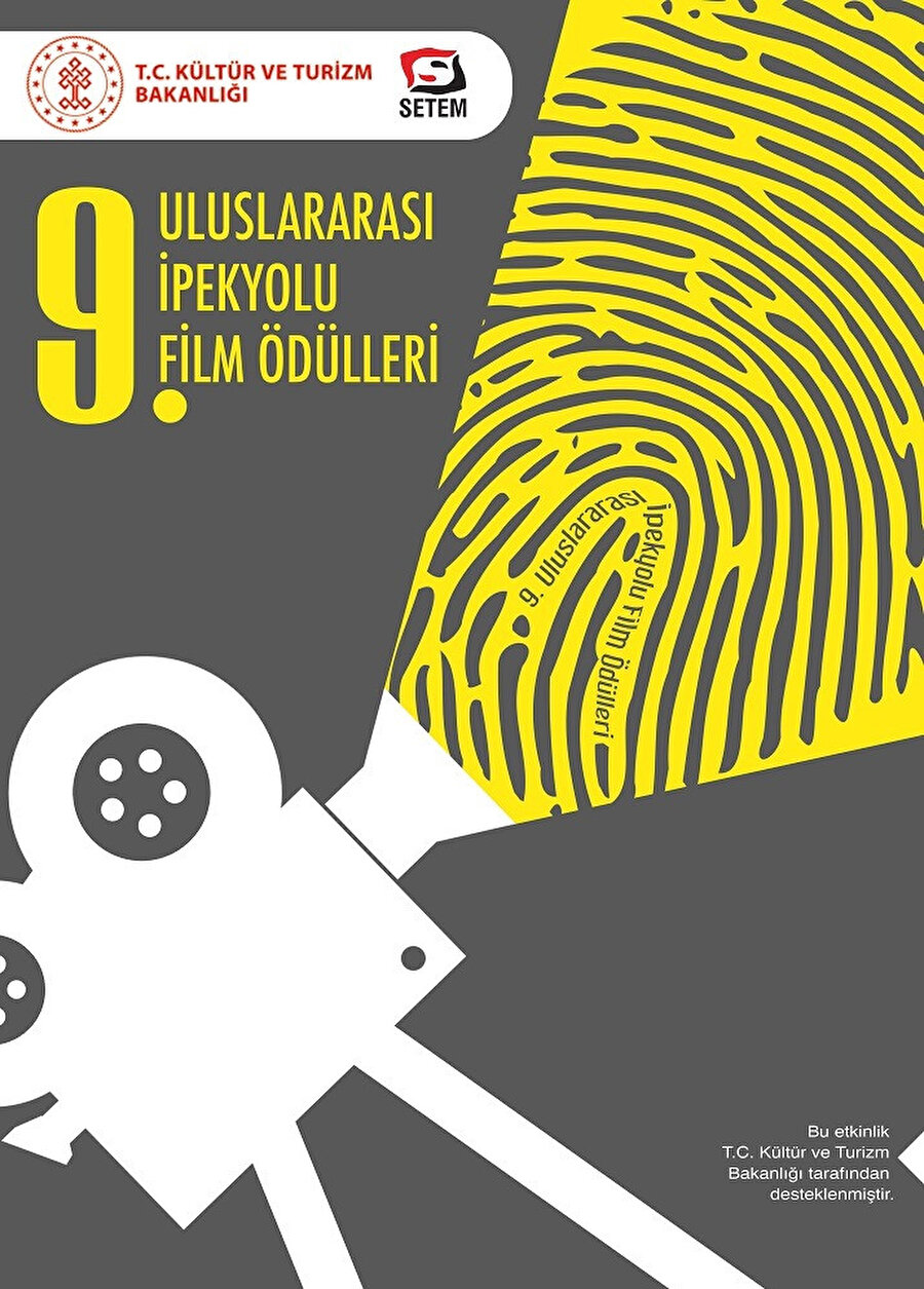 Kültür ve Turizm Bakanlığı Sinema Genel Müdürlüğü desteğiyle düzenlenen yarışmada Ömer Salkı'nın eseri 9. Uluslararası İpekyolu Film Ödülleri'nin afişi olarak belirledi.