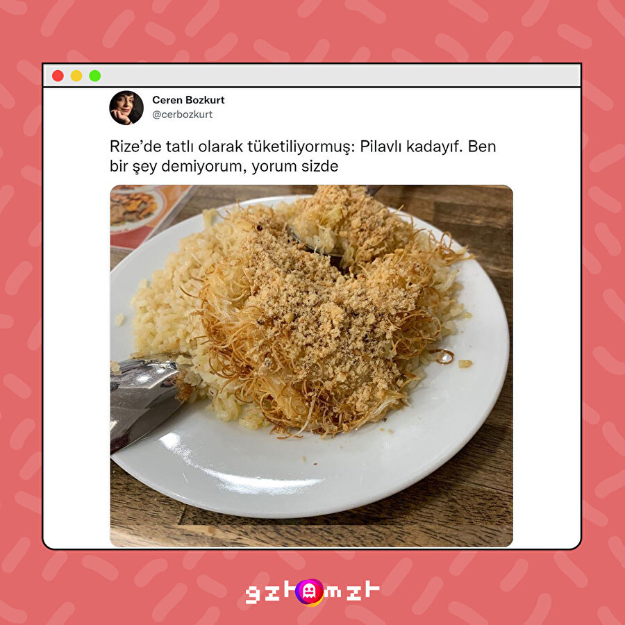 Üstüne de ketçap, mis 👌