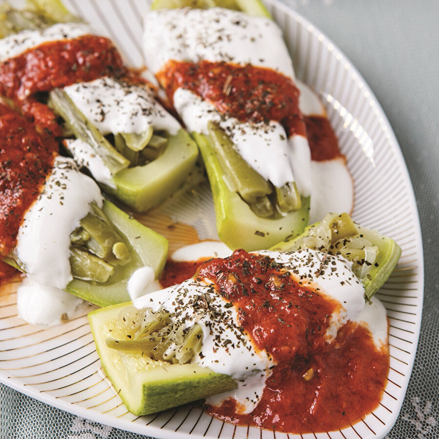 Fasulyeli Kabak Sandal tarifi