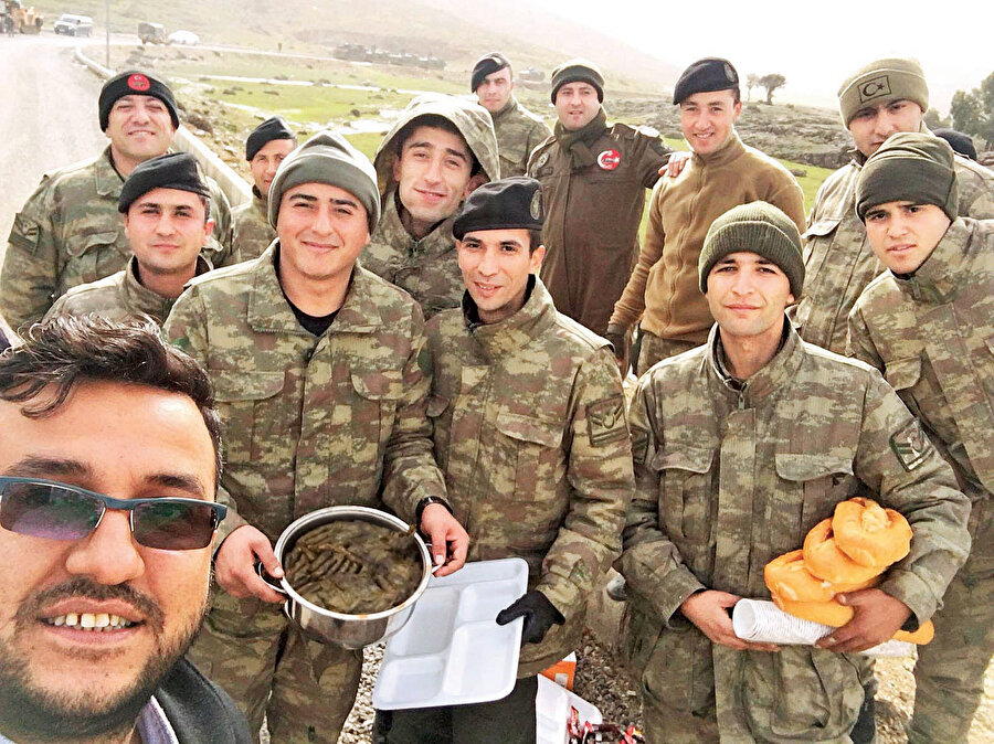 Afrin operasyonuna katılan Türk askerler