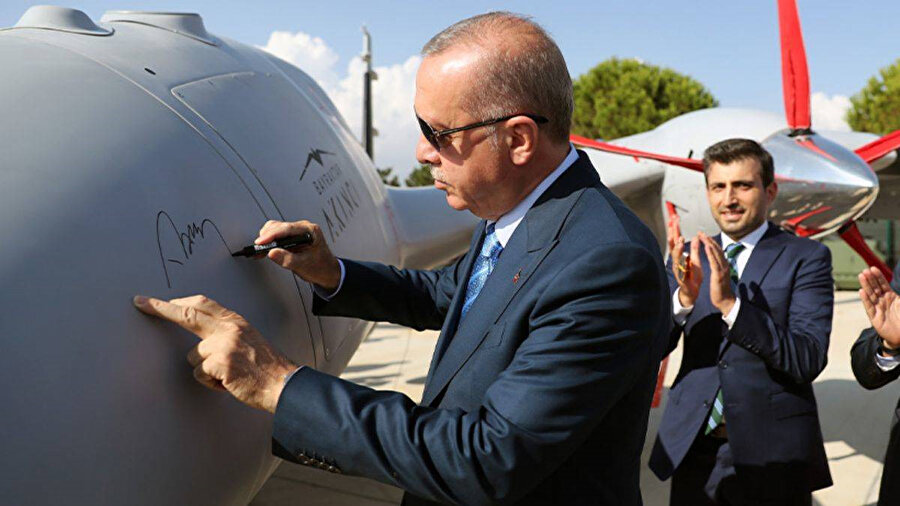 Cumhurbaşkanı Erdoğan ve Selçuk Bayraktar