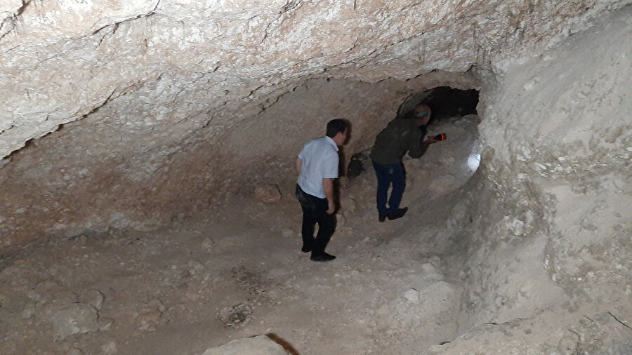 Fosseptik çukuru kazarken Ortaçağ dönemine ait tünel ortaya çıktı