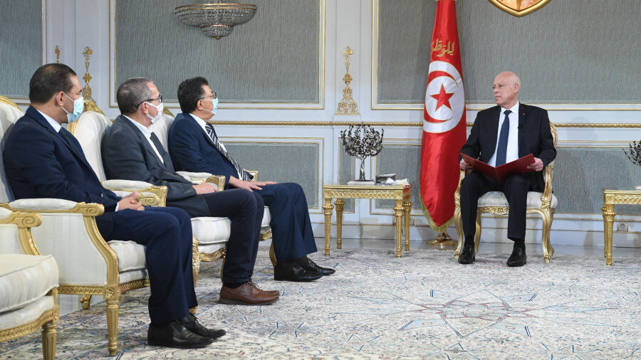 Tunus Cumhurbaşkanı Kays Said, ülkenin önde gelen sivil toplum örgütlerini kabul ettiği görüşmede son günlerde Tunus'ta yaşanan protestolara dair de açıklamalarda bulundu. 