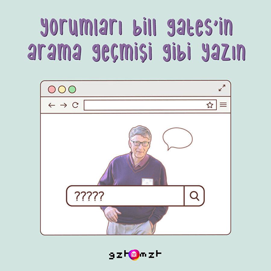 Bill Gates internette ne aratıyordur?