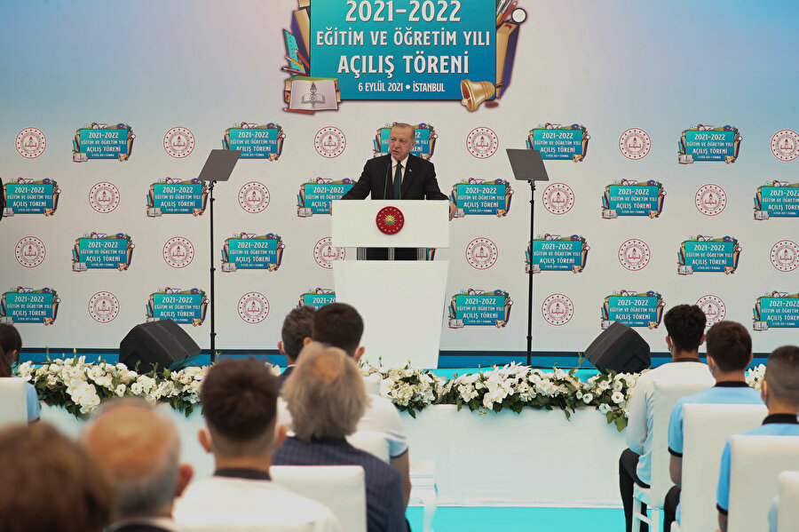 Cumhurbaşkanı Erdoğan'ın katılımıyla yeni eğitim öğretim yılı açılış töreni