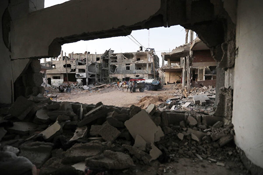 Gazze'de geçtiğimiz Mayıs ayında İsrail bombardımanları nedeniyle büyük bir yıkım yaşanmıştı. 