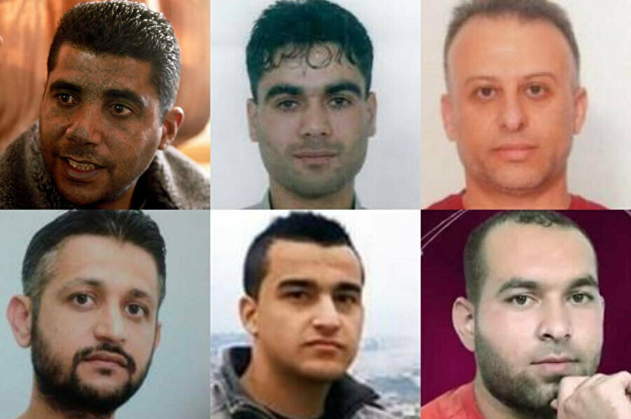 6 Eylül sabahı, İsrail'in kuzeyinde yer alan yüksek güvenlikli Gilboa Hapishanesi'nden tünel kazarak firar eden 6 Filistinli tutuklu. 