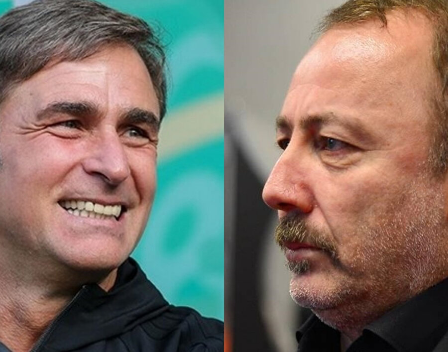 A Milli Takım'ın yeni teknik direktörü Stefan Kuntz ve Beşiktaş'ın teknik direktörü Sergen Yalçın