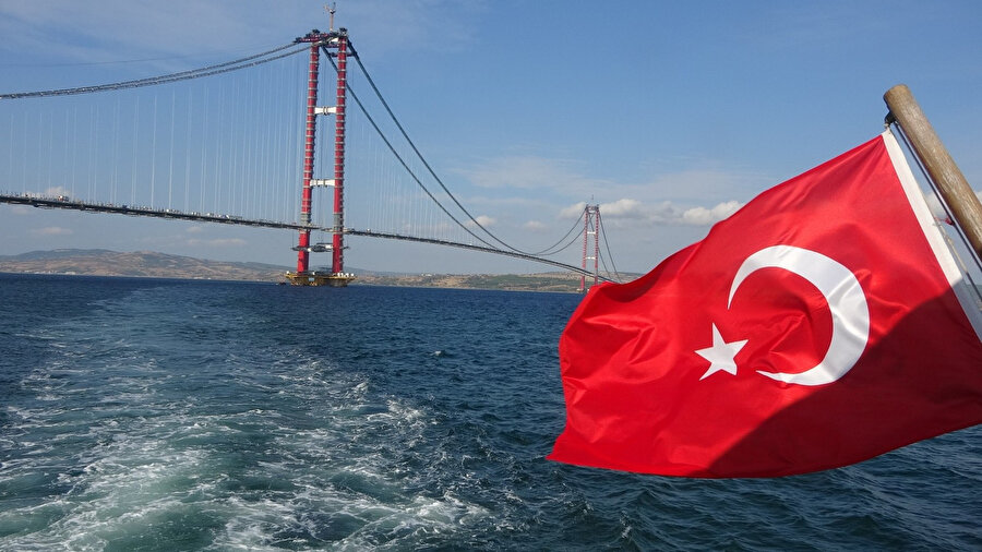 1915 Çanakkale Köprüsü'nden ilk geçiş