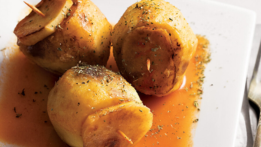 Kıymalı Patates Dolması tarifi