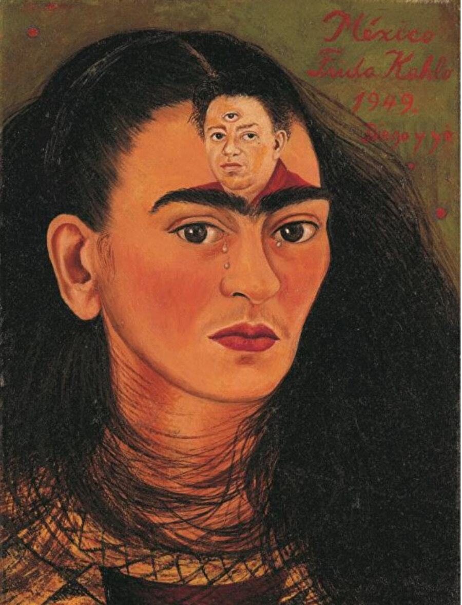 "Diego y yo" ("Diego ve ben") adlı portre.