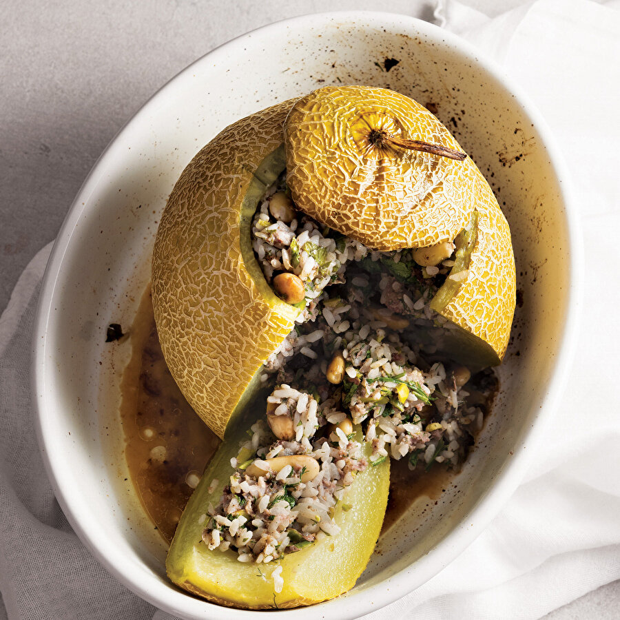 Bademli Kavun Dolması tarifi