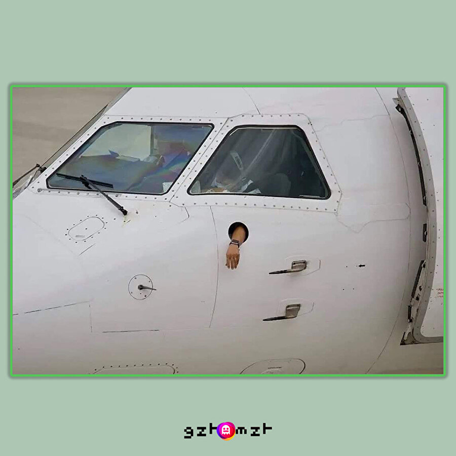 ​Pilot: Hava da mı almıyah?