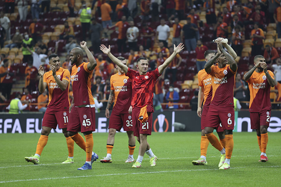 Galatasaray-Lazio maçı sonrası sevinç
