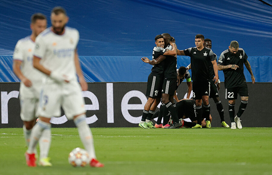 Sheriff, Real Madrid'i 2-1 mağlup etti