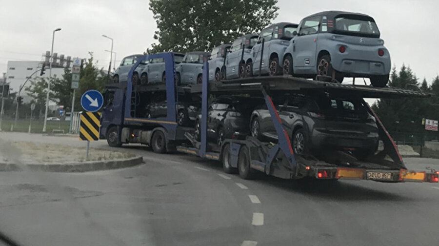 Araçlar Türkiye'ye getirildi